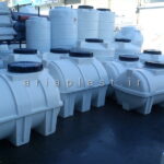 مخازن پلی اتیلن ۱۰۰۰ لیتری حفاظ دار IBC
