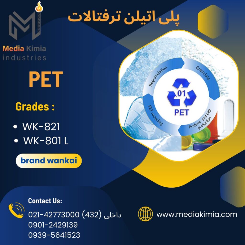 فروش گرانول PET (801L – 821) از برند Wankai