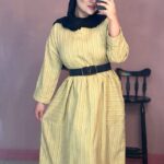 ### **🔱 کفتان راه راه دو جیب یقه هفتی | کد: 6302**