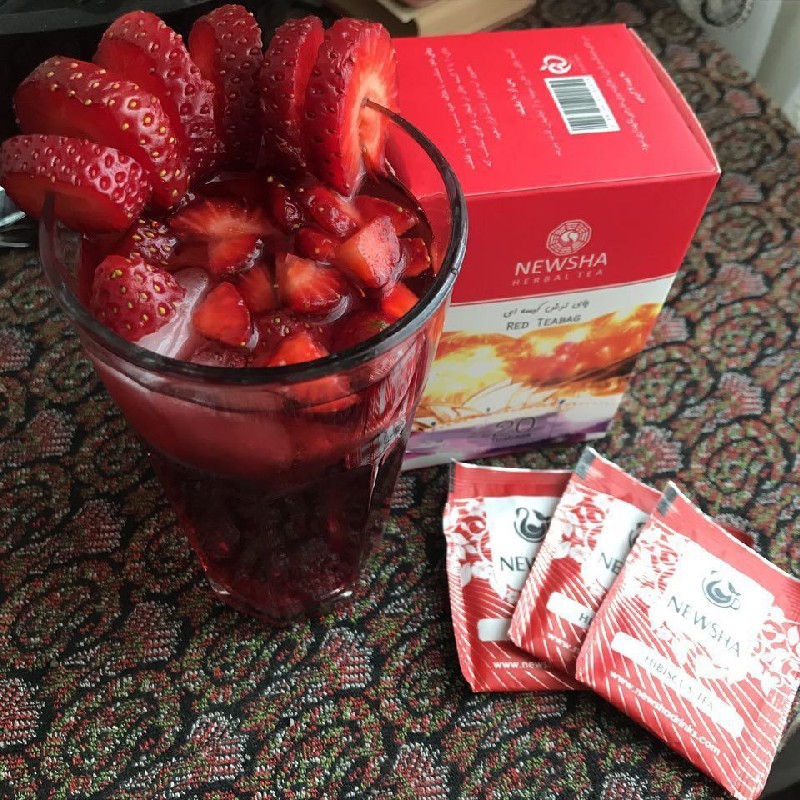دمنوش چای ترش