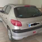 پژو 206 تیپ 2 مدل 82 موتور فرانسه