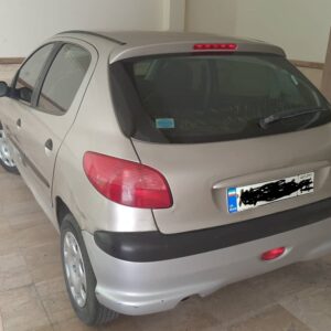 پژو 206 تیپ 2 مدل 82 موتور فرانسه