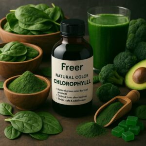 رنگ خوراکی و طبیعی کلروفیل فریر