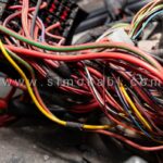 فروش انواع سیم های رنگی و خط دار