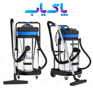 جاروبرقی صنعتی سه موتوره 80 لیتر کسری مدل اتوماتیک پاندا