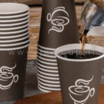 لیوان کاغذی کافی دار