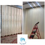 (قالیشویی آسمان)مبلشویی مبل شویی شستشو پرده وموکت