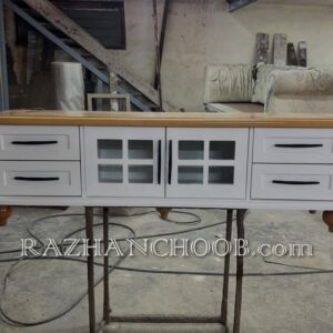 مرکز پخش میز تلویزیون ام دی اف