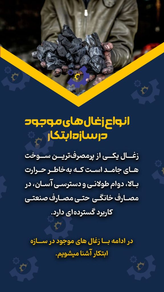 راه‌اندازی کامل خط تولید انواع زغال