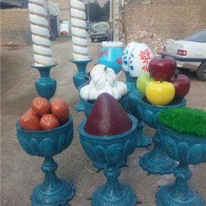 المان های نوروزی فایبرگلاس زرین کار