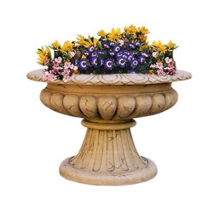 گلدان پایه دار زرین کار صفاهان