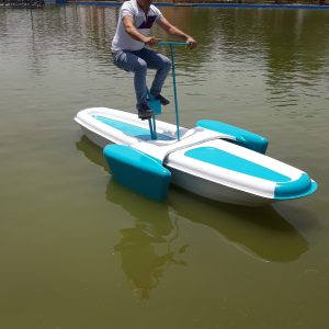 قایق پدالی دوچرخه ای زرین کار