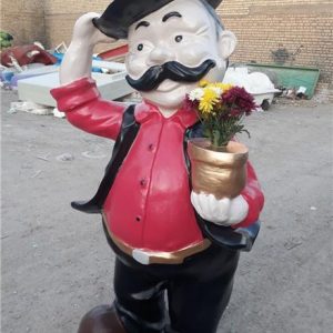 عمو نوروز و ننه سرما فایبرگلاس