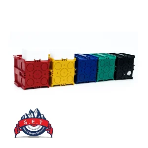 قوطی توکار نسوز 6×6 عمق ۶ سانتی‌متری