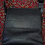 کیف دوشی چرم طبیعی گاوی | در حد نو | بسیار شیک
