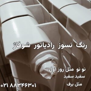 خدمات رنگ آمیزی رادیاتور شوفاژ