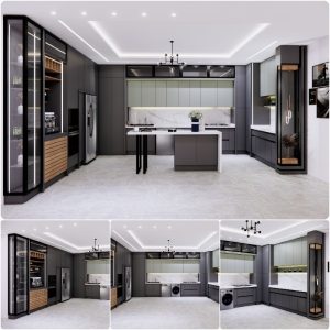 طزاحی کابینت آشپزخانه