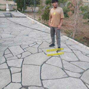 فروش سنگ لاشه سنگ مالون سنگ ورقه ای در قزوین