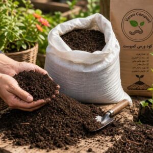 کود ارگانیک سوپر پی ال اس ورمی کمپوست