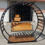 طراحی و اجرای سقف شیروانی مدرن و معمولی / الاچیق مدرن / تاب و باربیکیو / تخت معلق / میز و صندلی باغی و کافه ای /و تمامی سازه های فلزی و چوبی با طراحی مدرن و به روز