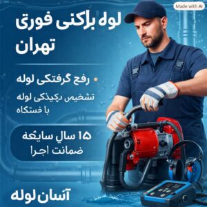لوله بازکنی فوری تهران و کرج | آسان لوله | لوله کشی تشخیص ترکیدگی